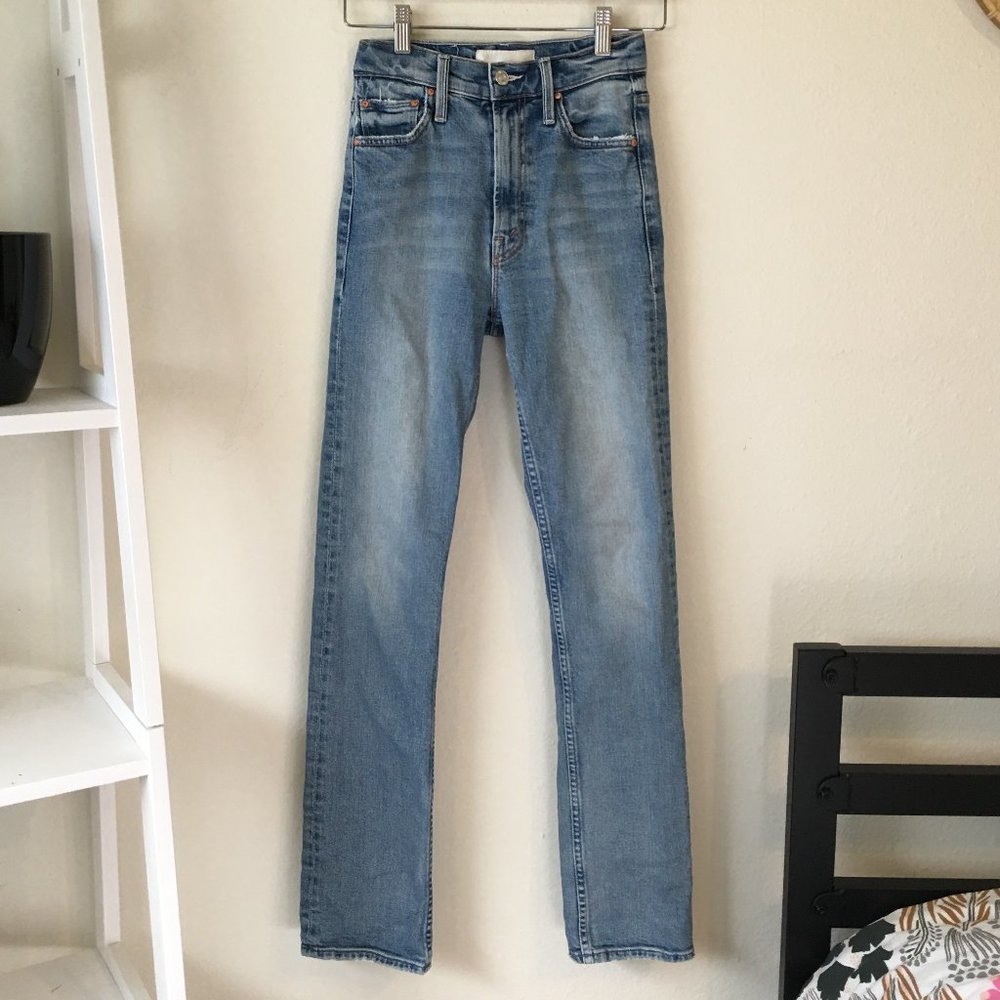 MOTHER High Waisted Rider Skimp in Give It Up (size 23)